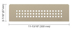 Schluter Shelf-N Niche Square Cream SNS1 D3 TSC
